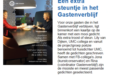 Een extra steuntje in het gastenverblijf