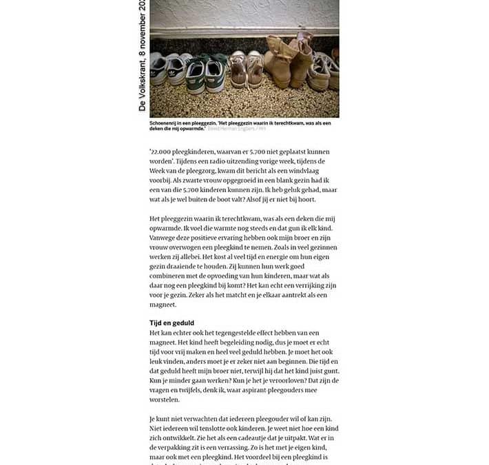 Gastcolumn De Volkskrant 8 november 2020