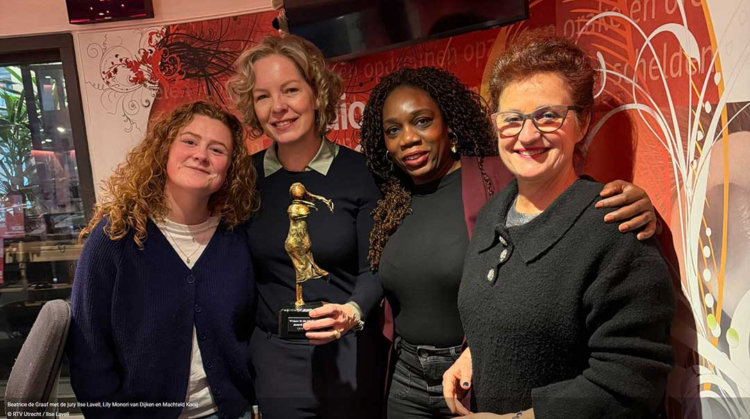 Beatrice de Graaf bekroond met sloteditie #VidMAward Utrecht